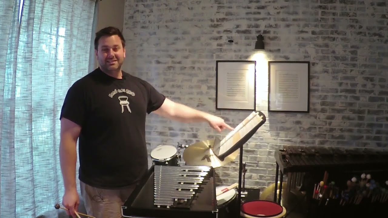 Essential Elements Percussion Book 1 Exercises 3-6 On Glockenspiel