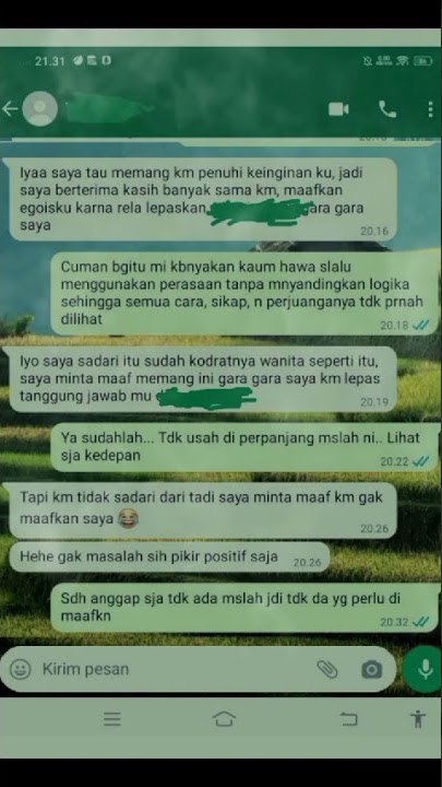 Ketika perjuangan tidak pernah dihargai (story wa ff keren)  #sorts