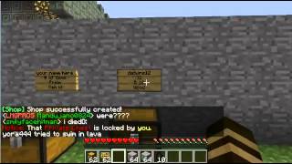 MINECRAFT 1.2.5 CHESTSHOP TUTORIAL!!!!!! W ECONOMY PLUGIN!.mp4
