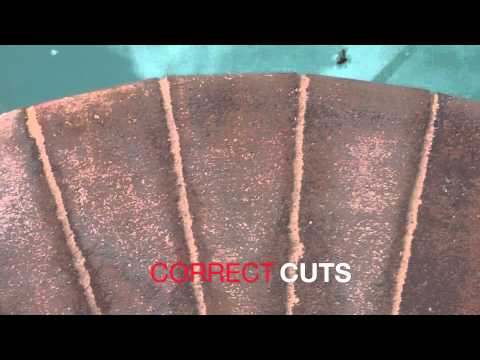 how to cut and install brick coping on swimming pool - youtube how to cut and install brick coping on swimming pool - youtube