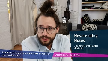 Sustained Notes In Session View | Ableton Live Quick Tip