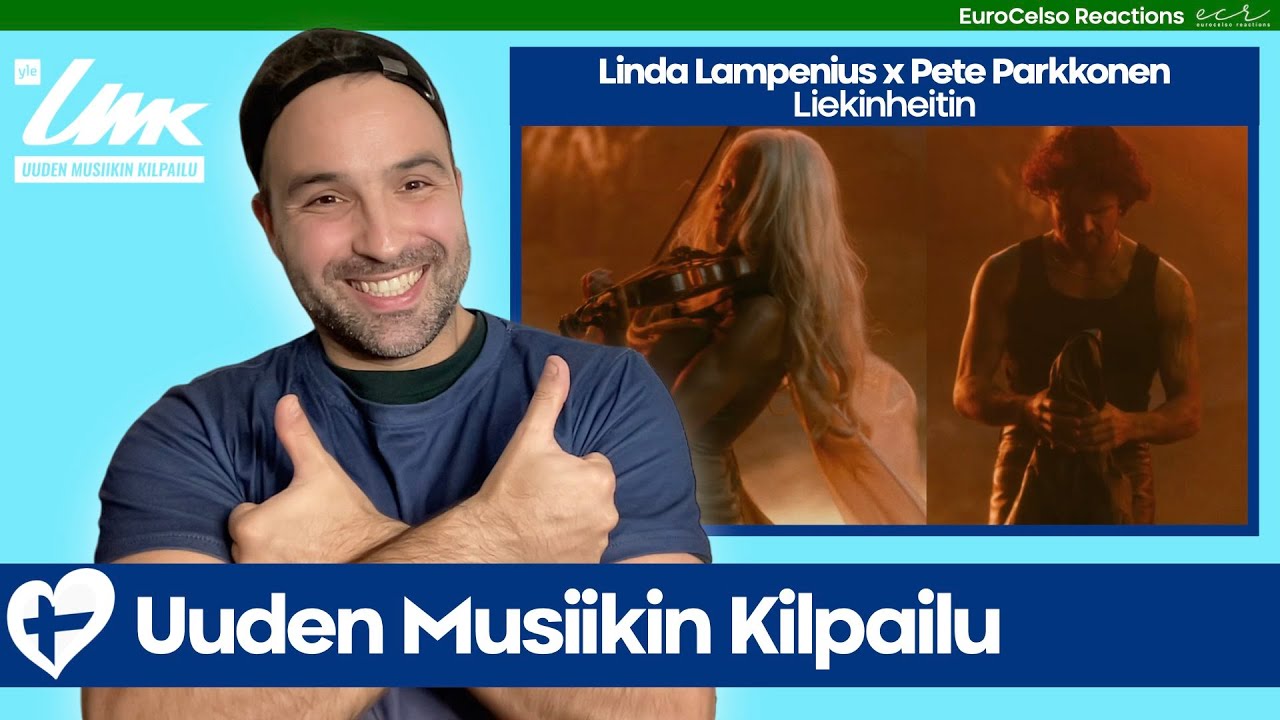 Reaction 🇫🇮: Linda Lampenius x Pete Parkkonen – Liekinheitin (UMK26) Eurovision 2025 Finland