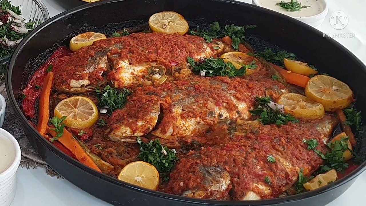 سمك مشوي و سمك مقلي مثل البروستد وخلطات رهيبة وصوص ( الطره طور ) كله بفيديو واحد