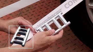 How to apply a Cordstrap Dynamic Cargo Securing Solution using a Manual CRT Tensioner
