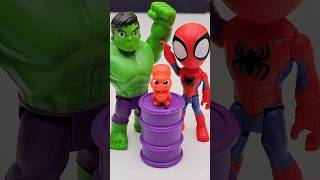 Spidey And His Amazing Friends | Spider-Man Visits Hulk