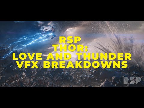 Rising Sun Pictures (RSP) Thor: Love and Thunder VFX Breakdowns