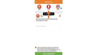 Procedure to upload Inspire Project in Inspire Manak App for the year 2022-23. screenshot 1