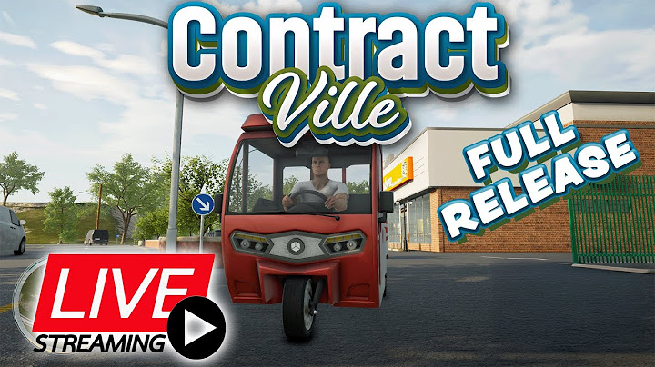 MIGHT BE THE BEST BUILDING SIM GAME ON PC - CONTRACT VILLE - LIVE STREAM
