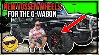 G-Wagon Get New 22 Inch Vossen Wheels