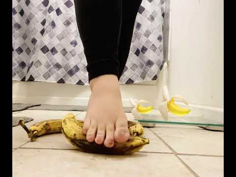 Banana crushing ASMR
