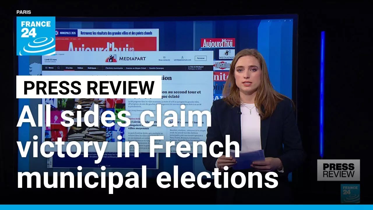 'A big confusion' all sides claim victory after French municipal elections • FRANCE 24 English