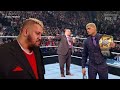 WWE 2 June 2024 Roman Reigns returns challenge solo sikao - full match Friday night 2024 SmackDown