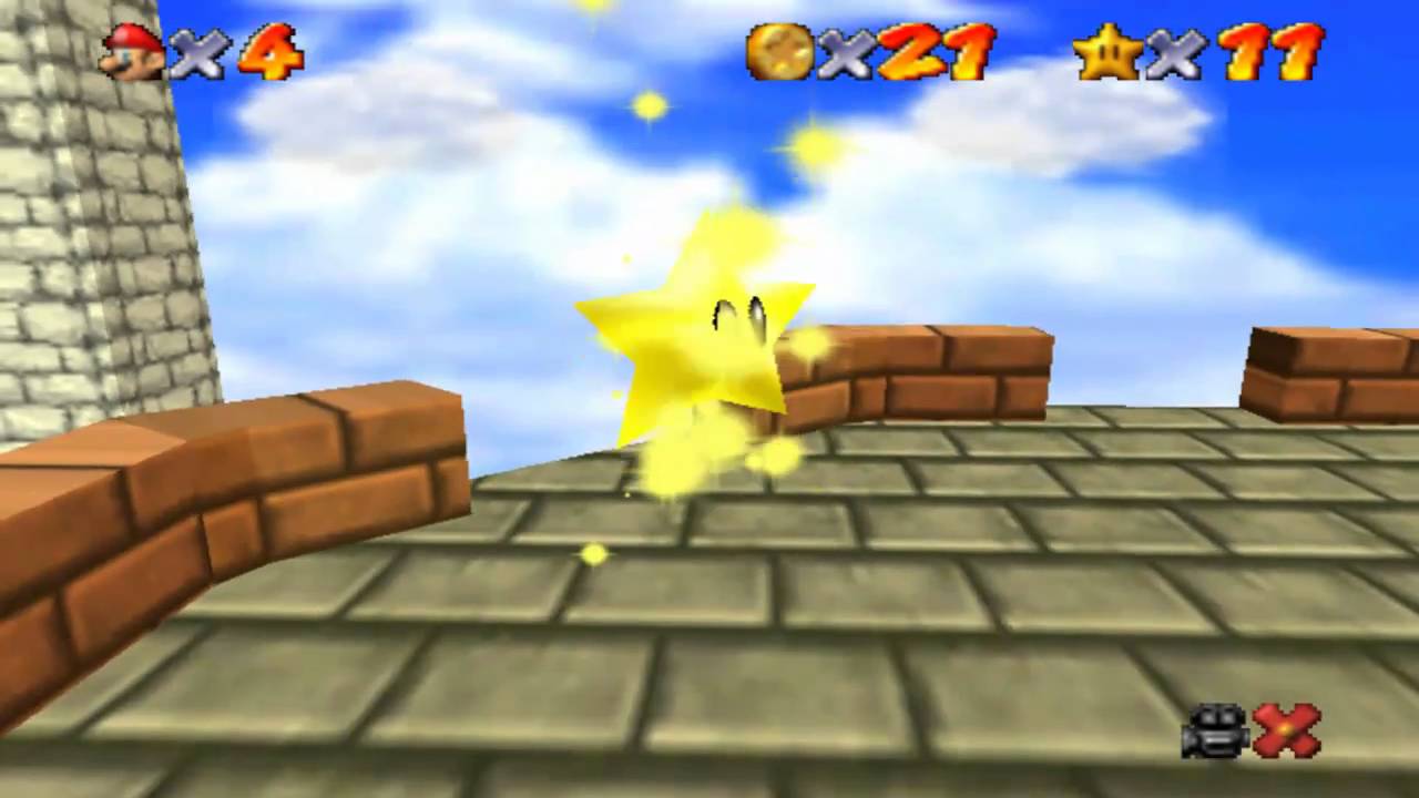 Super Mario 64 Castle Secret Stars Star 115 Youtube