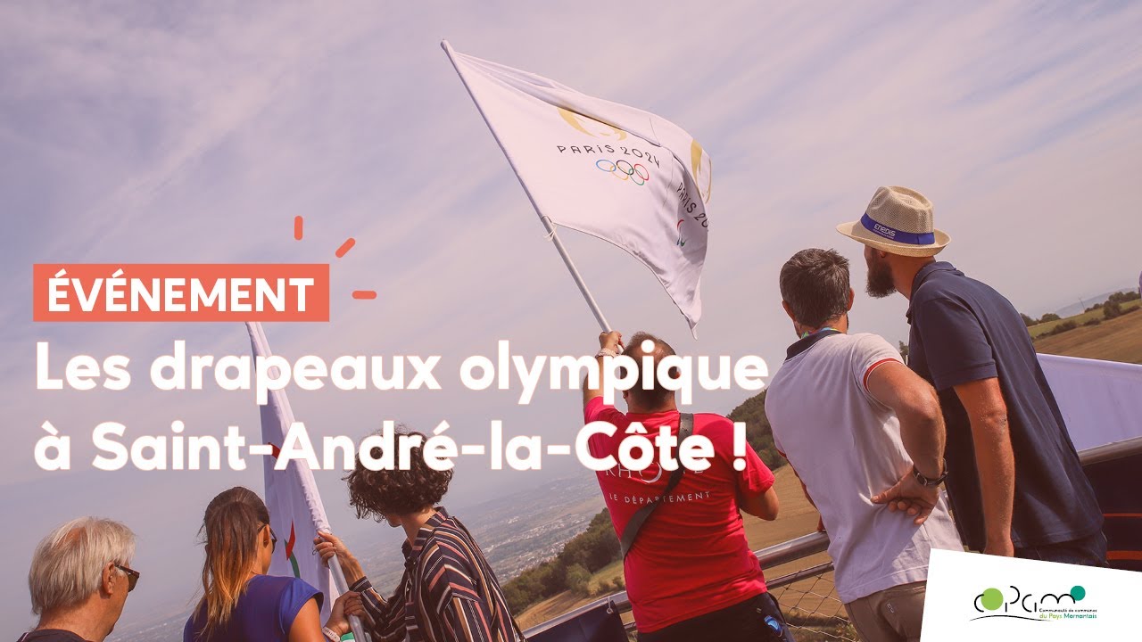 VIDEO. Paris 2024 : Cap-d'Ail dans les Alpes-Maritimes, villes étape de la  Tournée des Drapeaux des JO