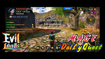 EVIL LANDS • MAGE: ELIMINATE 6 UBER TROLLS IN COLDWATER PEAKS • 05192021 • BEST ONLINE ACTION RPG