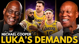 Michael Cooper | Luka’s Demands, LeBron’s Contract & The Lakers’ REAL Cap Problem