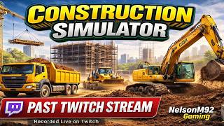 Construction Simulator| Lets Build a windmill pt1 | PlayStation 5 | [ ENG 18  ]