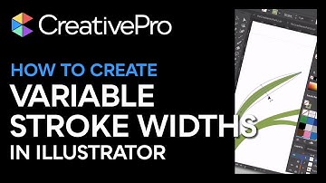 Illustrator: How to Create Variable Stroke Widths (Video Tutorial)