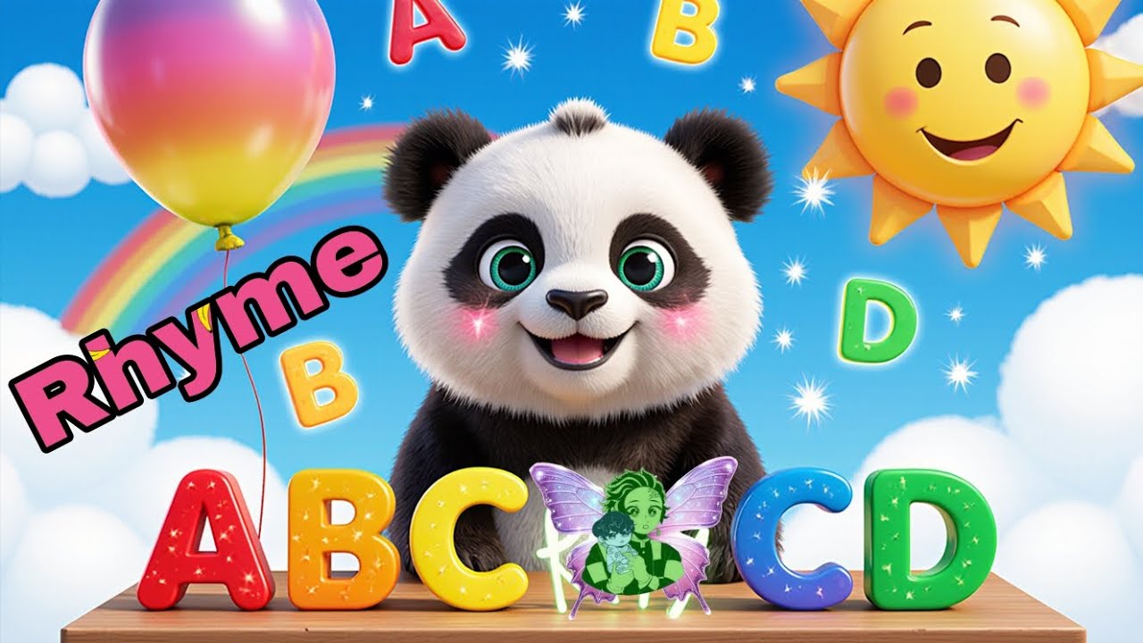 “ABCD Song for Kids | Fun Alphabet Rhyme with Cute Panda - YouTube