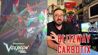 Blitzway Carbotix VOLTRON Legendary Defender Special Limited Edition Early Look Review