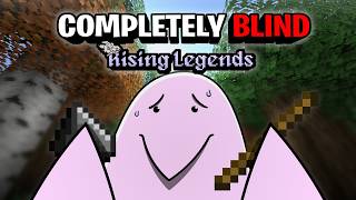 Playing Minecraft's Hardest Mod Completely Blind