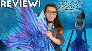FinFolk Productions Navi Nightfall Fabric Mermaid Tail Review