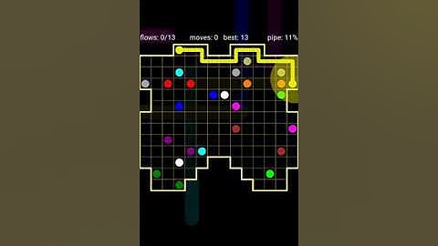 How To Solve Flow Free Inkblot Pack Level 119 14x13 Board Walk Through Solution Walkthrough