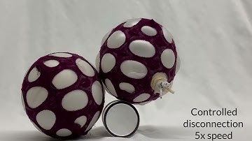 An untethered soft cellular robot with variable volume, friction, and unit-to-unit cohesion