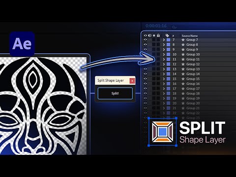 Split Shape Layer Tutorial | After Effects