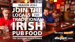 Reason #284: Traditional Irish Pub Food | @Allegiant