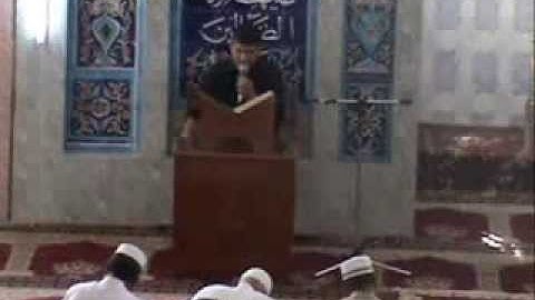قراءة وأذان الجمعة من جامع الحي العصري في محافظة ديالى للقارئ عبدالرحمن الأركي