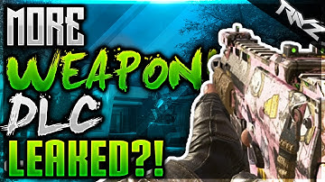 BLACK OPS 3 - POSSIBLE FUTURE DLC WEAPONS LEAKED! ZHO5, FAMAS, DSR 50, MP7 & MORE! (BO3 DLC WEAPONS)