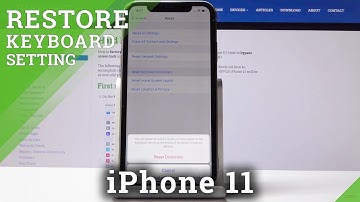 How to Reset Keyboard Dictionary in iPhone 11 - Spellcheck Settings