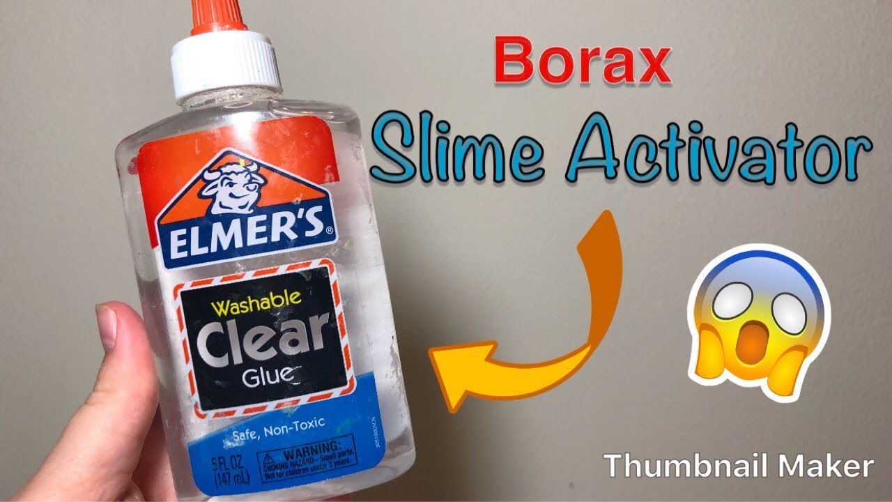 How To Make Borax Slime Activator 😱😱 Easiest Way Youtube
