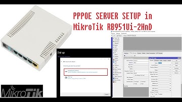 PPPOE SERVER IN MIKROTIK RB95Ui-2HND