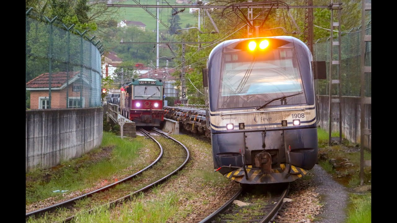 Feve Mercancias Berrón Pravia por Trubia