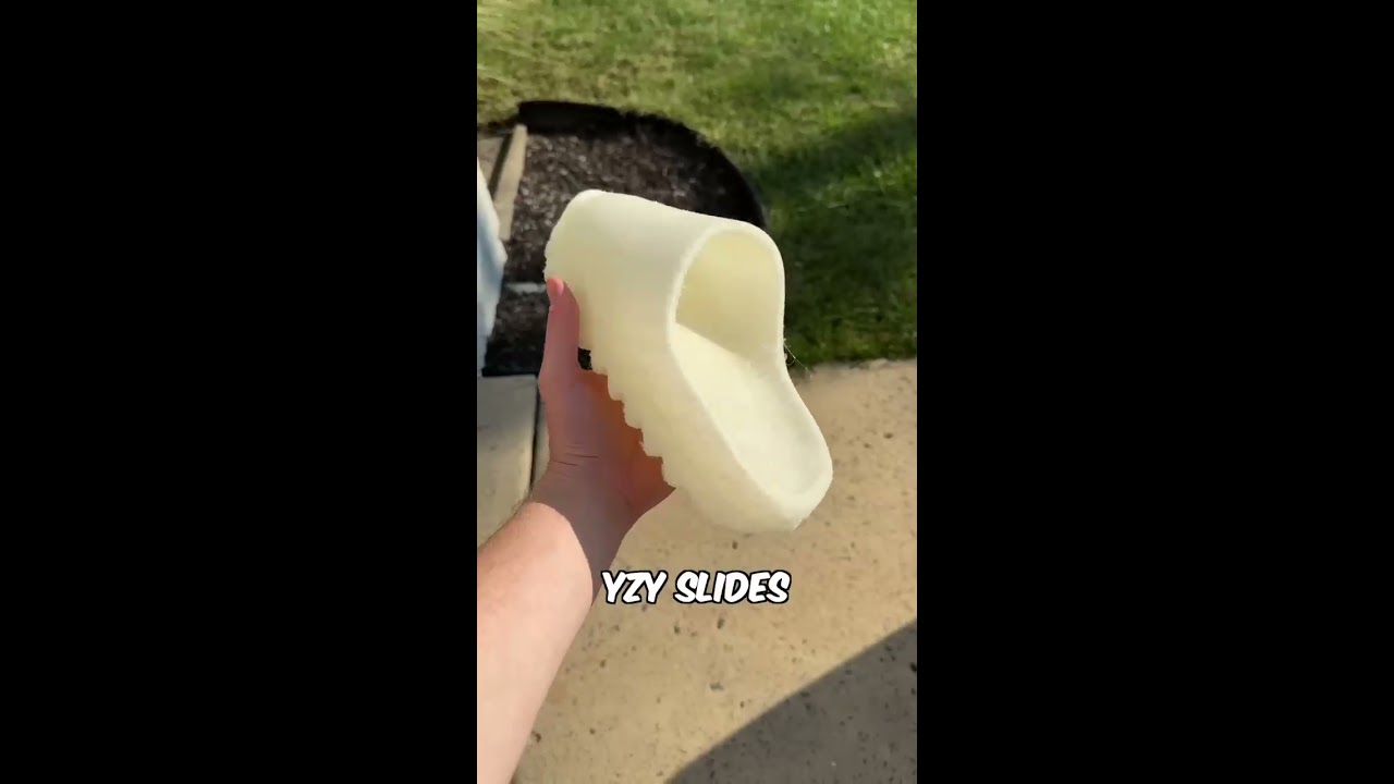 I 3D Printed A YEEZY SLIDE