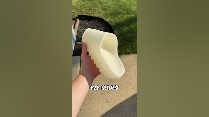 I 3D Printed A YEEZY SLIDE