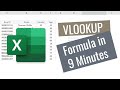 Excel VLOOKUP formula with Multiple sheets | vlookup in Excel in Hindi