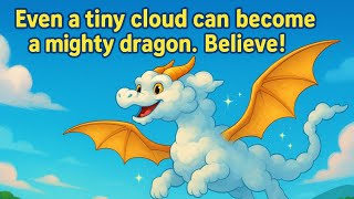 Even a tiny cloud can become a mighty dragon. Believe! ☁️🐉✨ @AIFrontier94 #disney #artificial