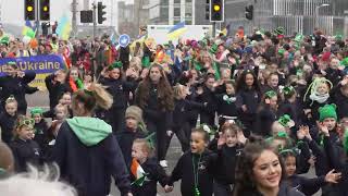 Saint Patrick’s Day Parade 2023 Cork, Ireland. 4K