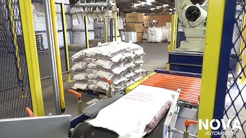 NOVA Automation: Robotic Palletizing NRP-200 - Seed Products
