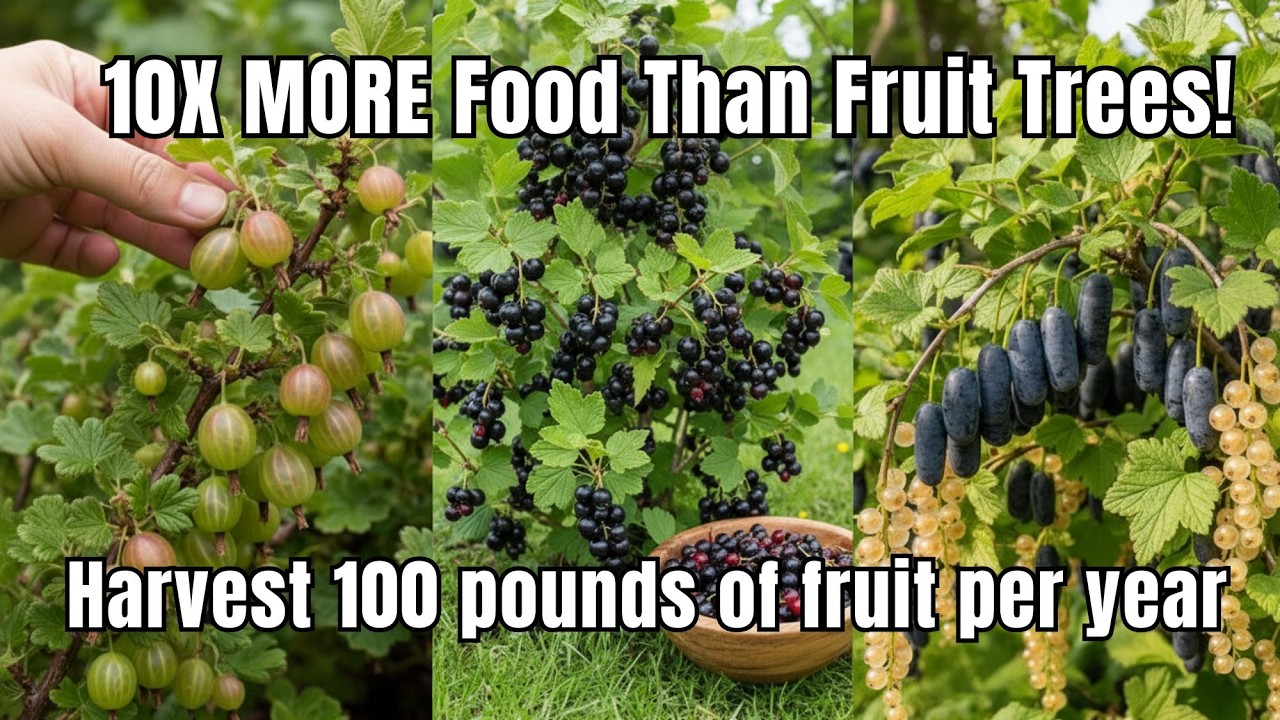 These Tiny Bushes Produce 10X MORE Food Than Fruit Trees!