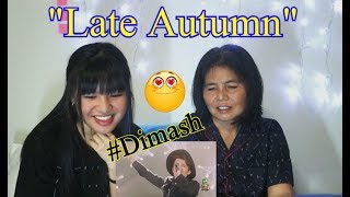 Introducing my mum to Dimash - Late Autumn