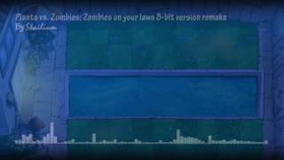 Zombie on your lawn 8-bit remake - Skailium screenshot 5