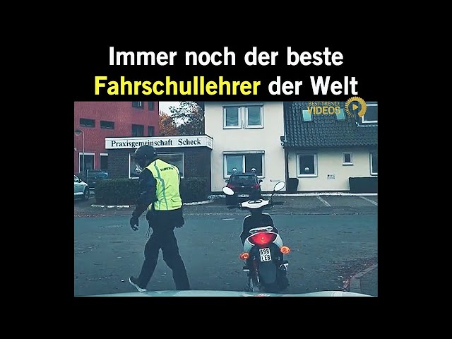 Geprüft und 100% sicher, bester Fahrlehrer der Welt : Fahrschule