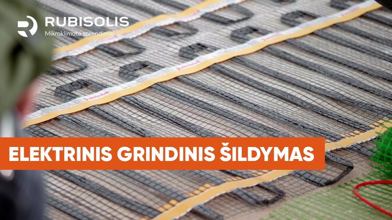 Elektrinis grindinis šildymas Jūsų namuose!
