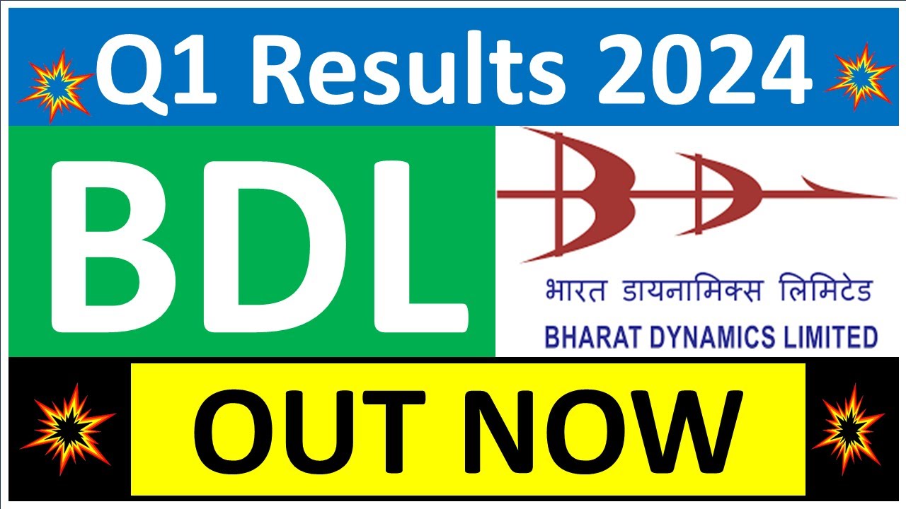 BDL q1 results 2024 Bharat Dynamics Ltd q1 results BDL Share News