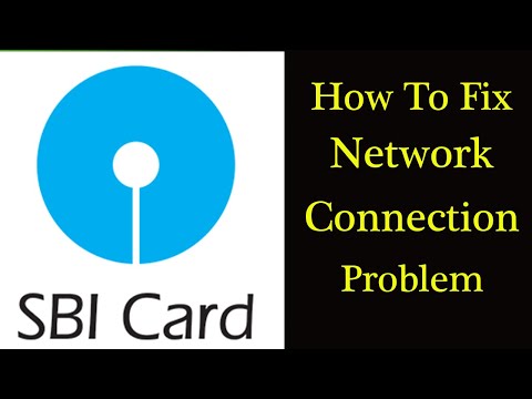 How To Fix SBI Card App Network Connection Problem Android & Ios - No Internet Connection Error