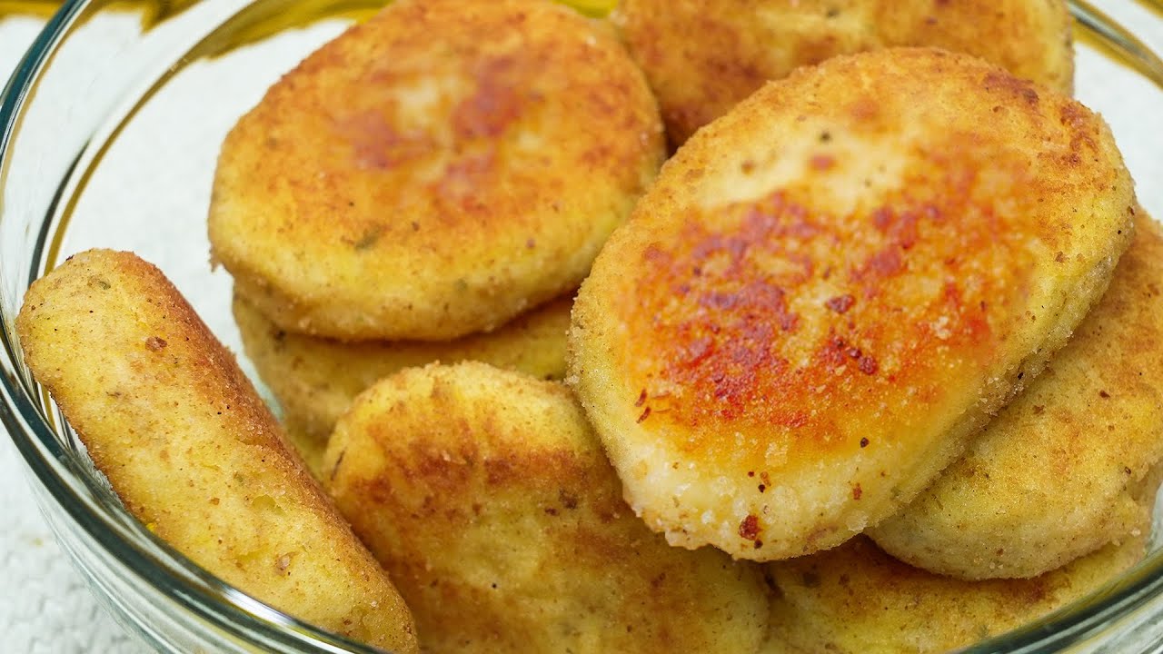 Koteletts aus gewöhnlichen Kartoffeln sind Fleischkoteletts nicht ...